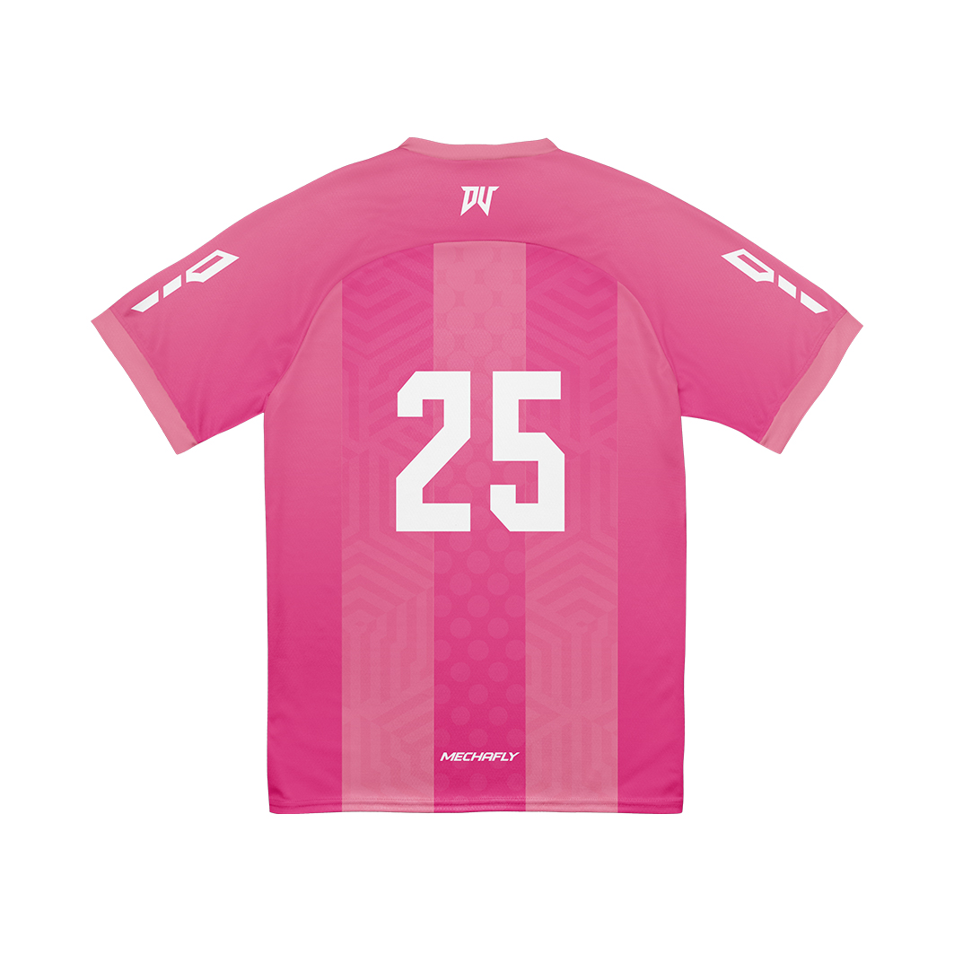 Mechafly銳變款-兒童足球服（整套） 珊瑚粉紅