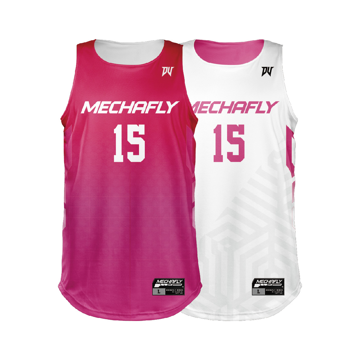 Mechafly-銳變款 籃球（整套） 粉紅白