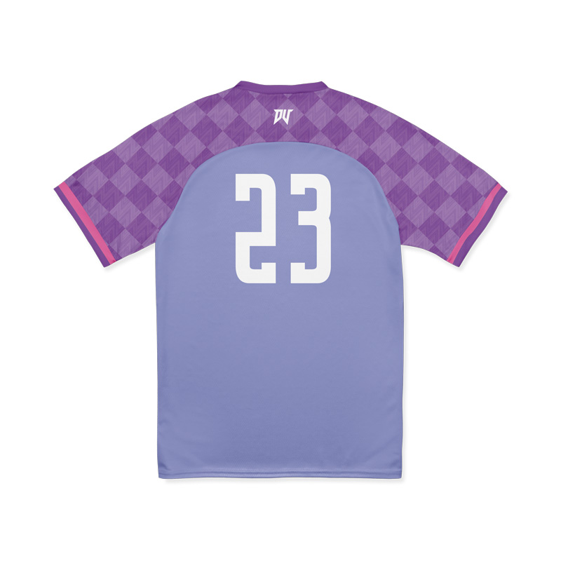 一級決勝-足球服（整套） 薰衣草紫藍